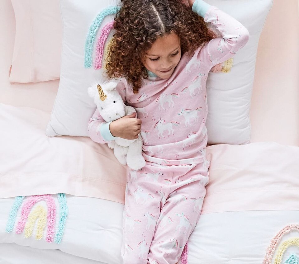 Candlewick Rainbow Comforter & Shams Pottery Barn Kids Australia